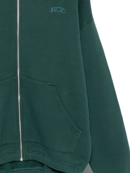 Hanorac cu glugă Autry cu broderie verde