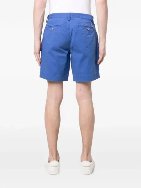 Λινό ριγέ polo Polo Ralph Lauren με κέντημα πράσινο