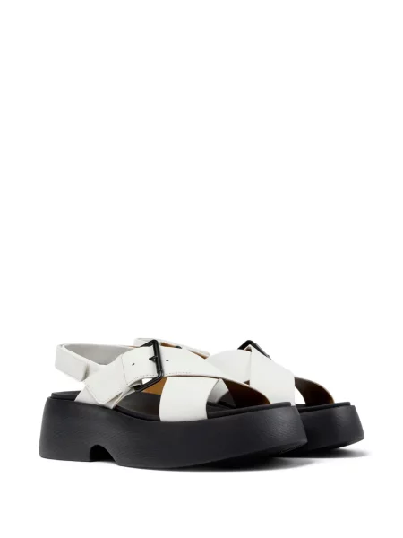 Sandale Camper din piele alb