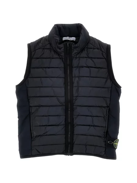 Kamizelka dziecięca Stone Island niebieska