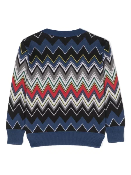 Sweter dziecięcy Missoni niebieski