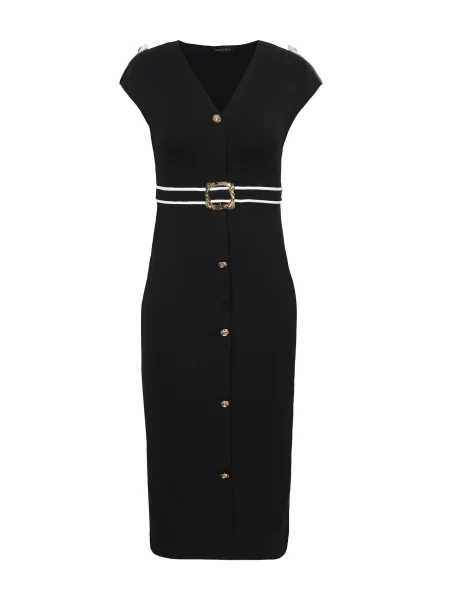 Anna Field Rochie tricotat negru