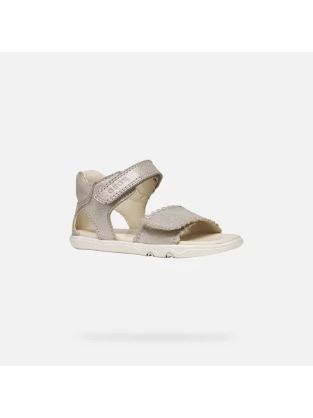 Sandale copii Geox alb