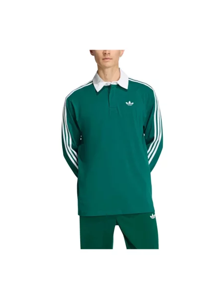 Koszulka polo Adidas Originals zielona