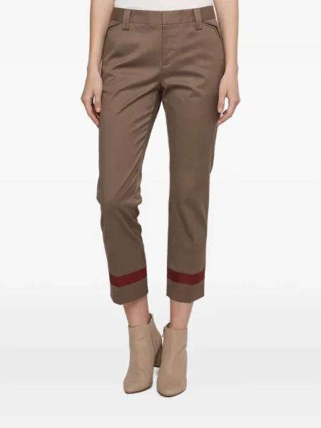 Decupat pantaloni chino Dsquared2 gri