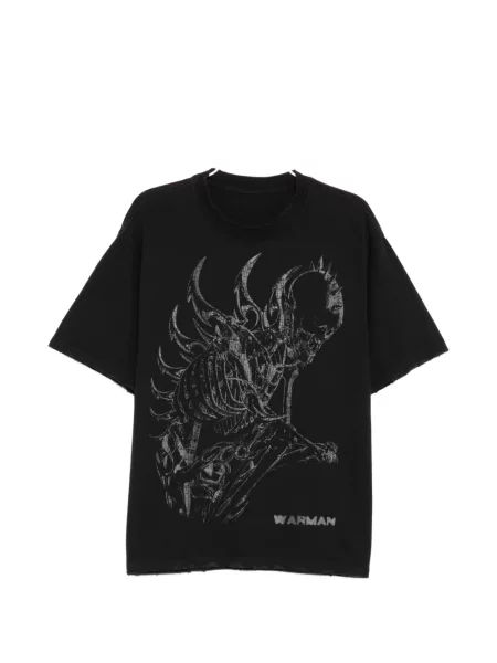 Tricou Warman cu imagine negru