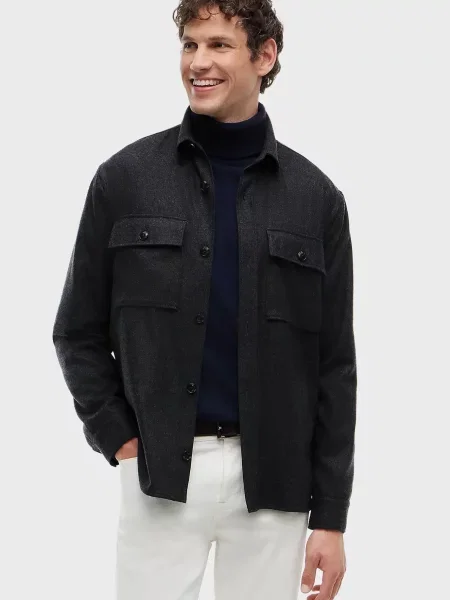 Фланелева сорочка Tommy Hilfiger сіра