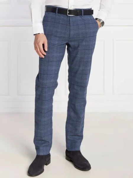 BOSS ORANGE Pantaloni Chino albastru