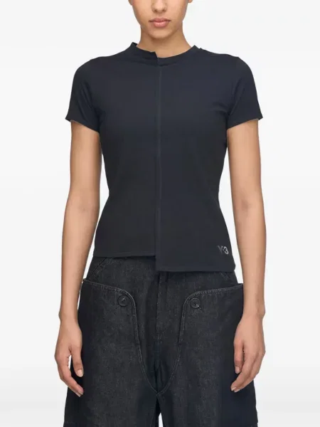 Scurt tricou Y-3 cu mâneci scurte negru