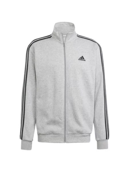 Fleece σετ φόρμας Adidas με σχέδιο γκρι