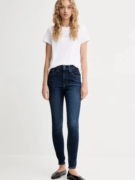 Rifle Levi's HIRISE SUPER SKINNY HIRISE SUPER SKINNY modrá