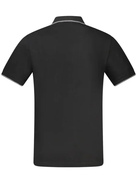 Scurt tricou polo Boss cu mâneci scurte negru