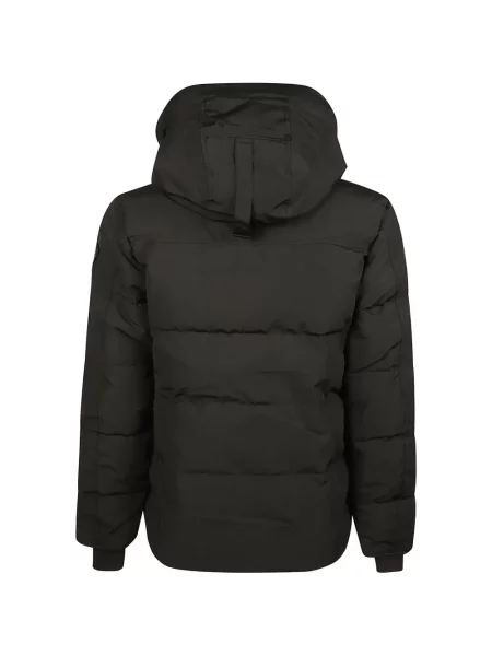 Geacă Canada Goose cu glugă negru