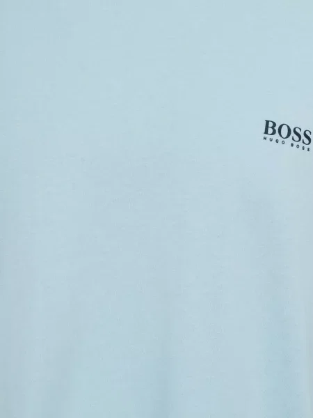Tricou Boss cu imagine albastru