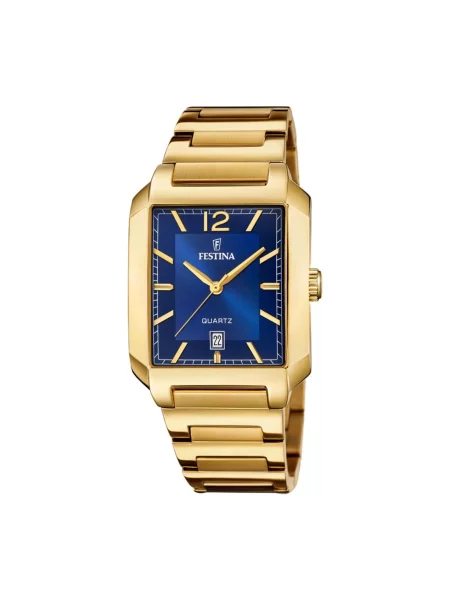 FESTINA Analogové hodinky Date watch On The Square' modrá