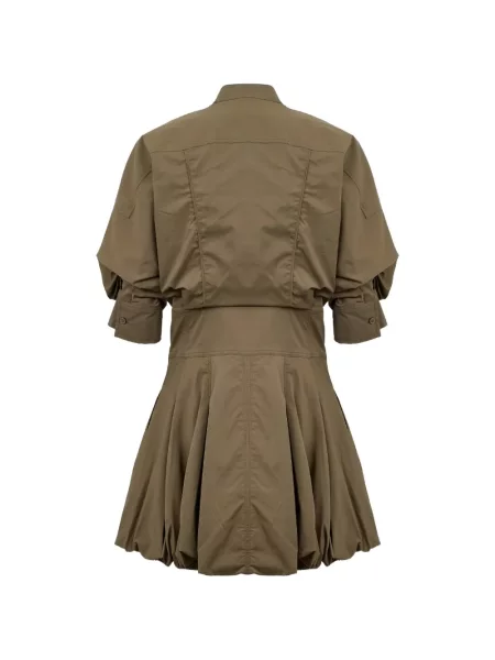 Rochie tip cămașă Simkhai maro