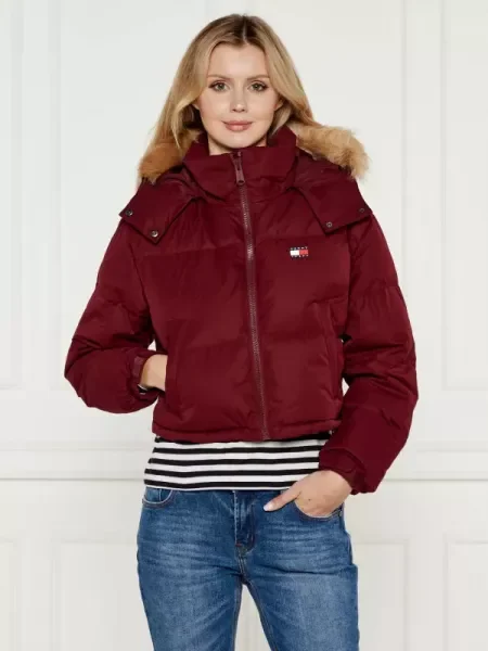 Tommy Jeans Steppelt kabát ALASKA | Cropped Fit