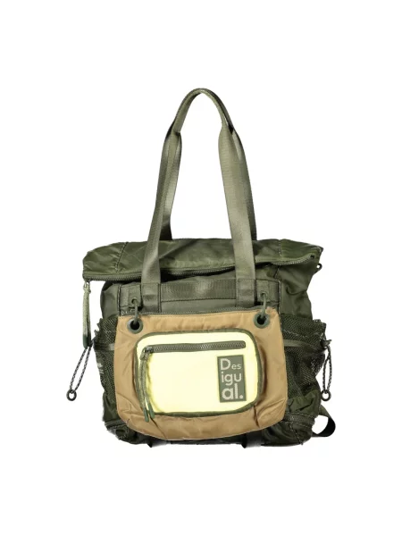 Torebka Desigual w stylu grunge zielona