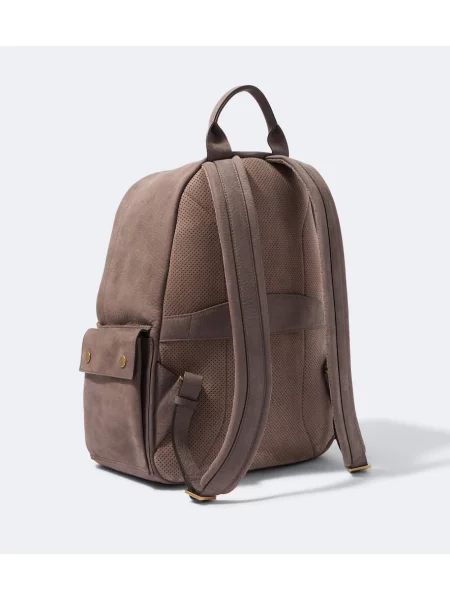 Rucsac Brunello Cucinelli din piele maro