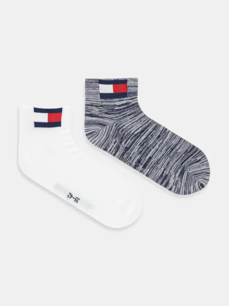 Чорапи Tommy Hilfiger 2 чифта жълто