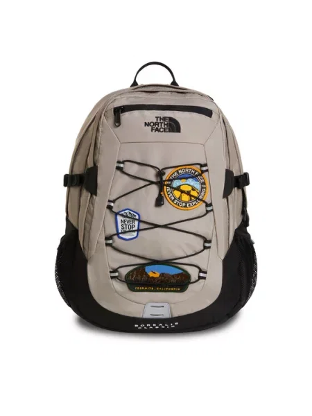 Batoh The North Face Borealis Classic Patch Šedá černý
