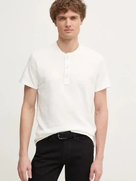 Тениска Rag & Bone с изчистен дизайн бяло