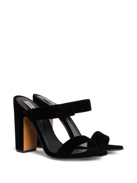 Sandale Alberta Ferretti cu bretele negru