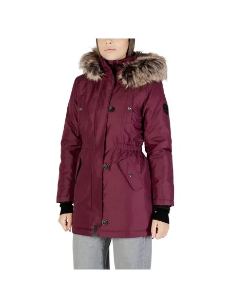 Geacă parka Only roșu