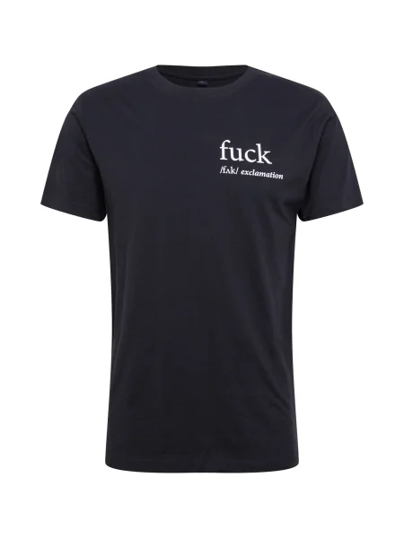 Mister Tee Tricou / negru alb