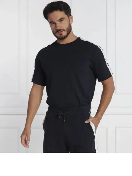 Tommy Hilfiger Póló SS TEE LOGO kék