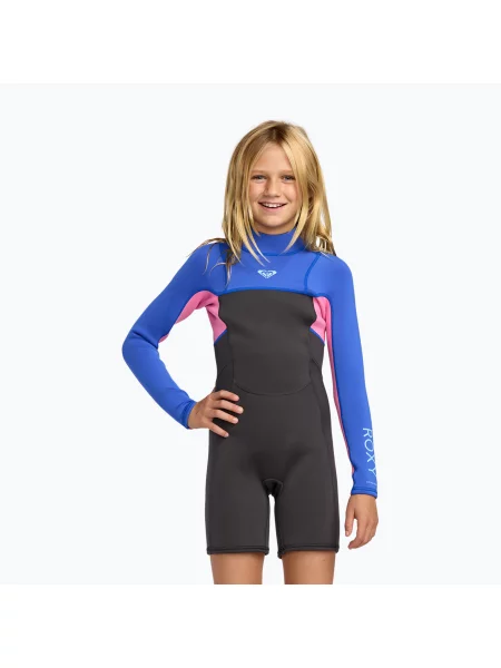 Costum de neopren pentru copii ROXY Prologue+ LS Springsuit mm cobalt