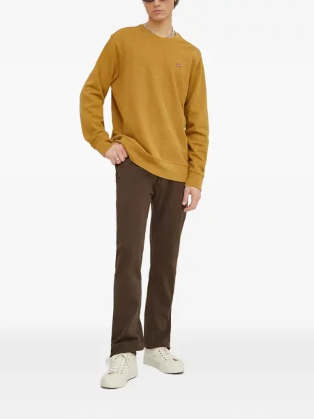 Retro lepršave traperice Levi's® lepršave s izlizanim efektom plava