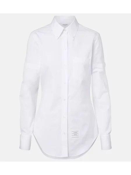 Cămașă Thom Browne cu autograf alb