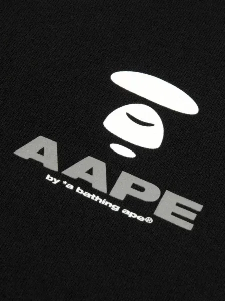 Tricou Aape By A Bathing Ape cu imagine negru
