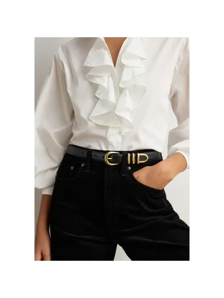 Pasek LAUREN RALPH LAUREN czarny