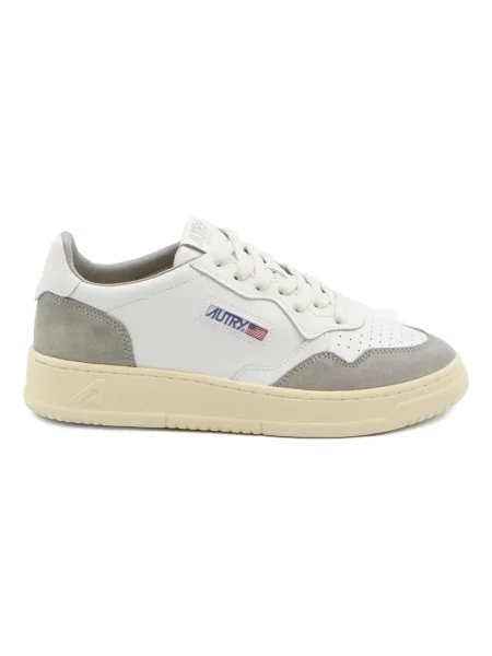 Sneakersy Autry skórzane białe