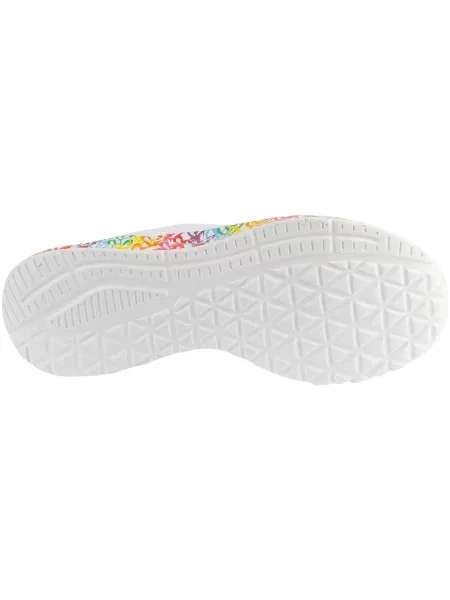 Szív mintás félcipő Skechers fehér