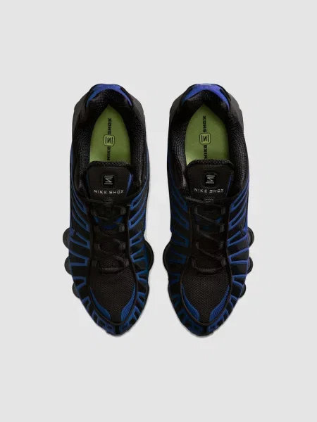 Синтетический кроссовки Nike черные