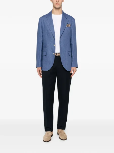 Sacou Brunello Cucinelli albastru