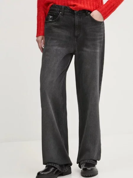Spodnie Karl Kani OG Five Pocket Straight Leg Denim Vintage Black 27 czarne
