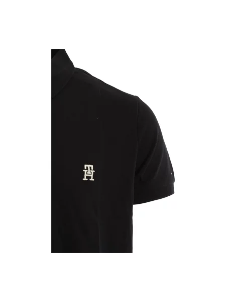 Koszulka polo Tommy Hilfiger czarna