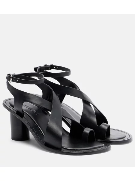 Sandale A.emery din piele negru