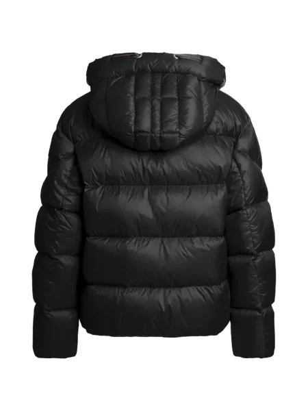 Geacă cu puf Parajumpers cu glugă negru