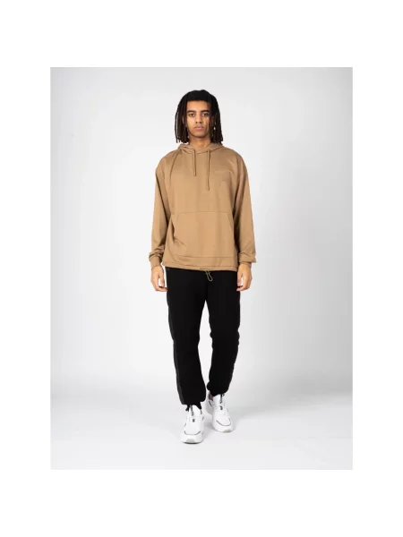 Bluza z kapturem Fila brązowa
