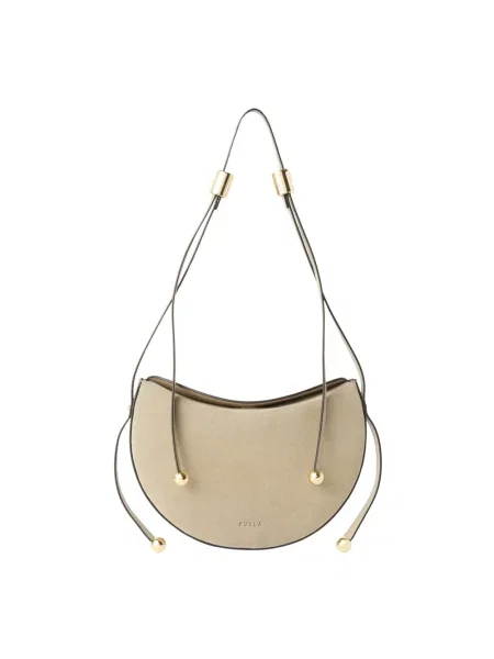 Torebka crossbody Furla szara