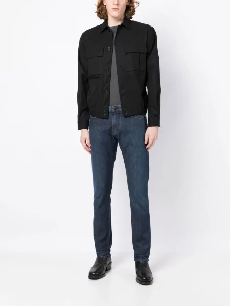 Džinsai Emporio Armani mėlyna