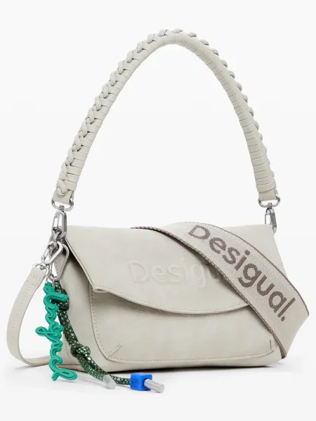 Чанта Desigual бежово бяло
