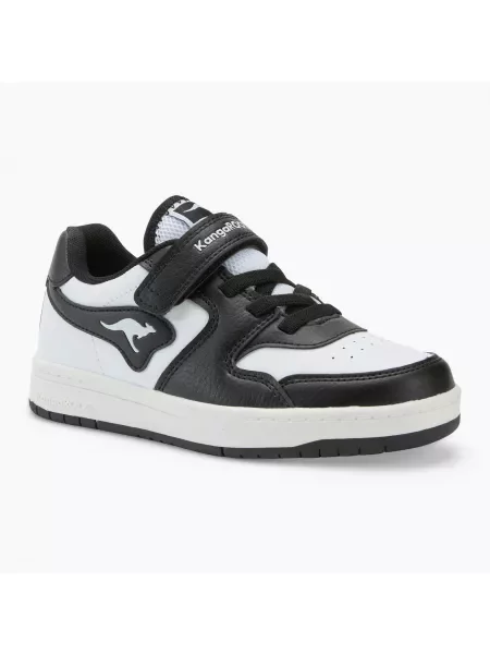 Buty dziecięce KangaROOS K-CP Fair EV jet black / white białe