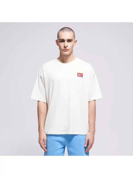 Nike T-Shirt M Nl Ss Boxy Knit Top beżowa