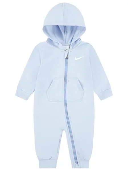 Nike overal kojenecký s bavlnou modrý
